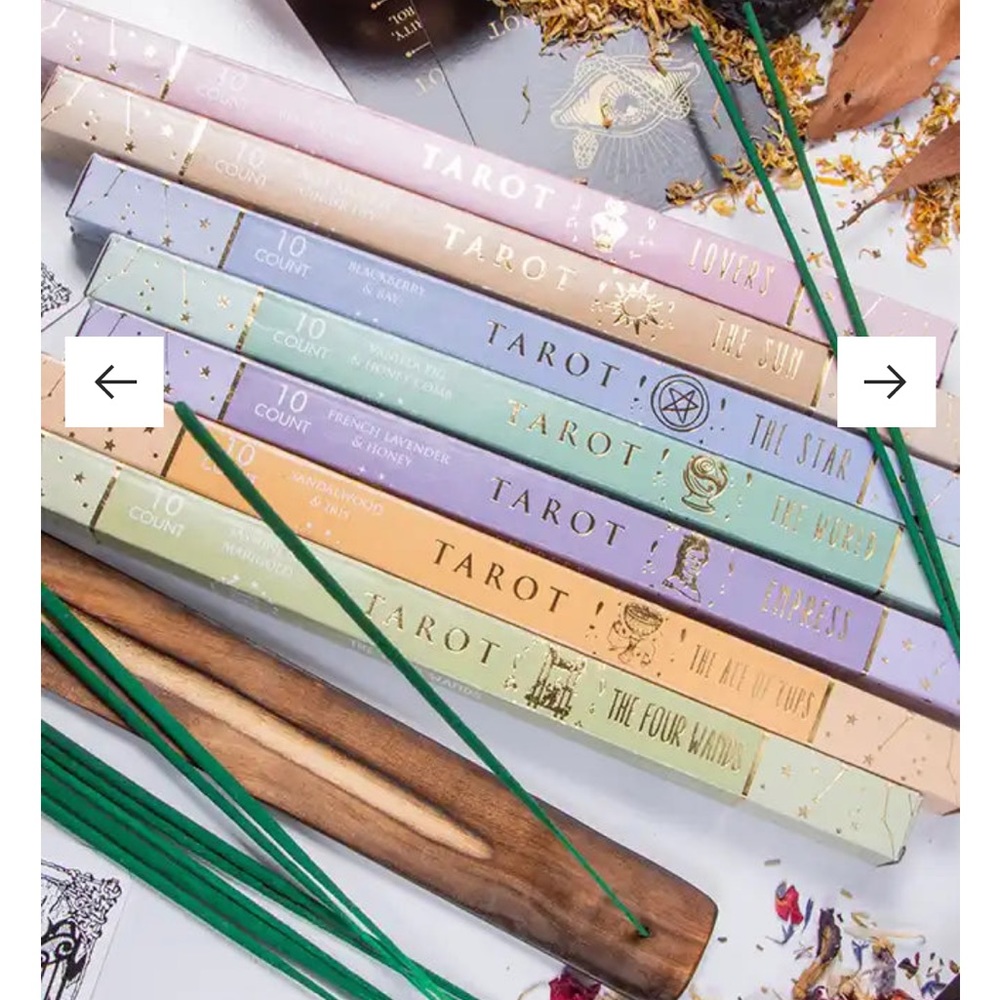 TAROT INCENSE VARIETY PACK MADE IN INDIA